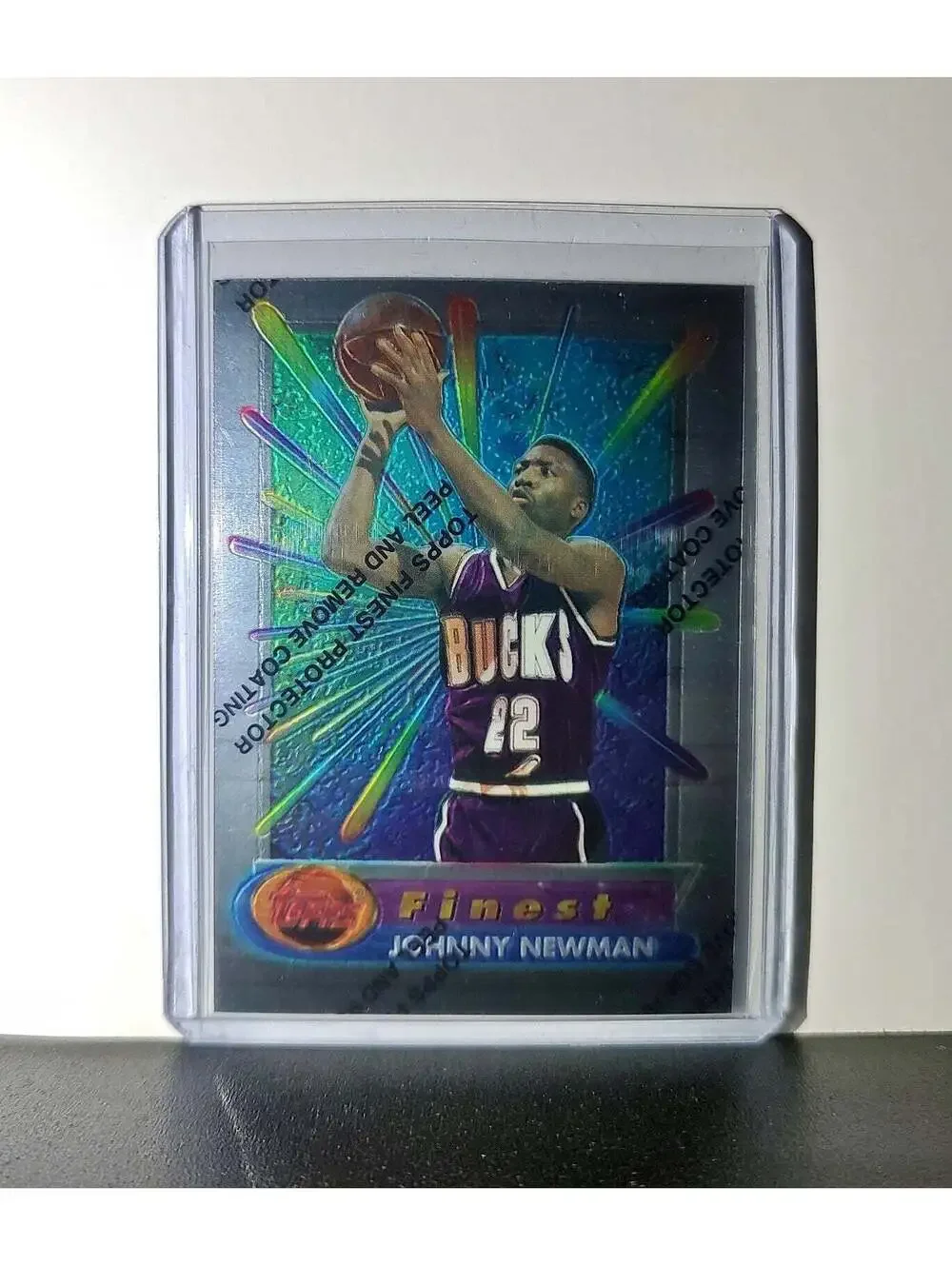 Johnny Newman 1994-95 Topps Finest #199 Basketball Card